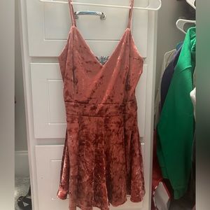 Velvet romper size small
